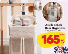 ASKILI BEBEK BEZİ ORGANİZER